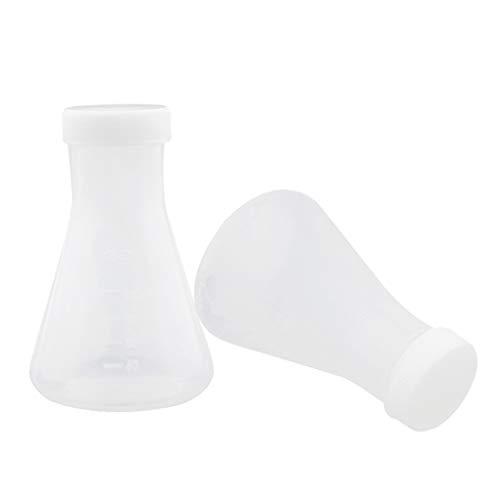 Homyl 6 Pcs Plastic Flask Conical Flask for Laboratory Students Kids Educational Learning Toys 50ml 100ml 250ml - Thumbnail 3