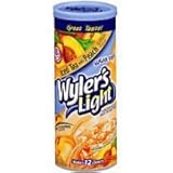 Wyler's Light Sugar Free Drink Mix, Iced Tea With Peach, 1.35-Ounce (Pack of 12)