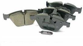 for BMW M3 (2008-11) Brake Pad Set Front CERAMIC Akebono friction linings e90 e92 e93