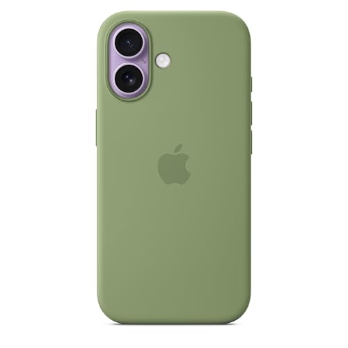 Apple iPhone 17 Silikon Case mit MagSafe - Hellmoosgruen ​​​​​​​