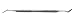 Heidemann Dental Spatula Double Ended 3mm Dental Restorative Filling Instrument