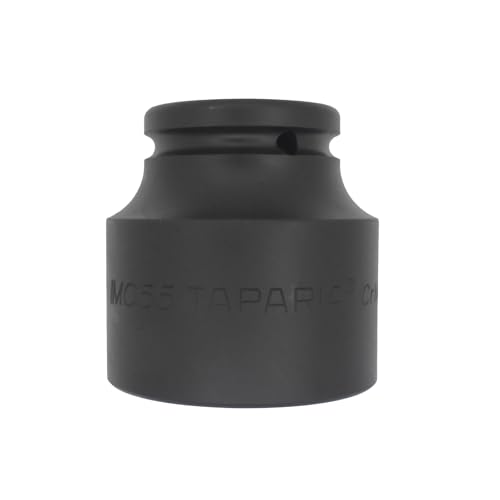 TAPARIA Impact Socket IMC 55, 3/4"(19mm) Square drive size, Chrome-Molybdenum Steel for durability and long life, 6 Point or HEX Impact Socket for Automobile, Industrial, Construction, Professional 1