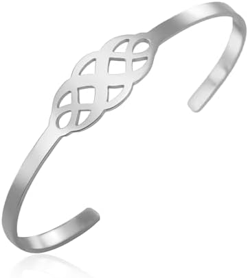Amazon.com: 925 Sterling Silver Polished Irish Claddagh Celtic 