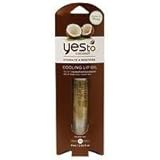 Yes to Coconut Hydrate & Restore Cooling Lip Oil, .3 fl oz Pack of 2