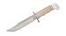 Buck Knives 119 Special Natural Bone Handle Fixed Blade Knife W/Leather Sheath