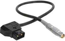 Epic/Scarlet 12V DC Power Cable Lemo 1B-6F to Anton Bauer Power Tap - 2 Ft-by-Laird