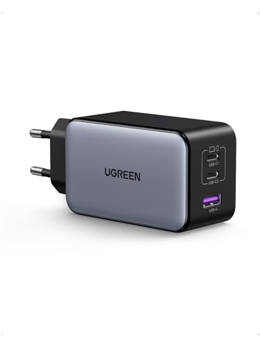 UGREEN Nexode USB C Ladegerät 100W Mini, GaN Charger, 3-Port, PPS Netzteil