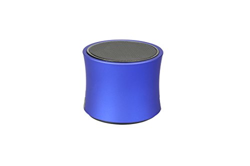 High Quality Best Sounding Mini Ultra Portable Premium Sound Wireless Bluetooth Speaker with Rechargeable Battery - Enhanced Bass, Support Micro Tf Card and Working with Ipod, Ipad, Iphone, Samsung Galaxy and Any Android Mobile Devices That Are Bluetooth Enabled(k303-blue)