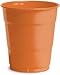 Premium 12 Oz. Plastic Cup 20-Pack: Sunkissed Orange