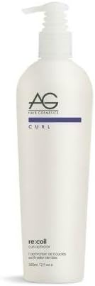 AG Hair Re-Coil Curl Activator Cream, 12 Fluid Ounce by AG Hair
