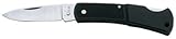 W R Case & Sons Cutlery 00156 Caliber Lockback Pocket Knife, Stainless Steel/Black Zytel, 3-In. Length Closed
