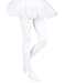HDE Girl's Stockings Microfiber Opaque Footed Kids Tights (White, Medium)