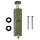 Security doors with glass