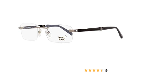 Amazon.com: Montblanc MB9101 - Marco para gafas (marco A36, tamaño 55,  MB910155A36) : Ropa, Zapatos y Joyería