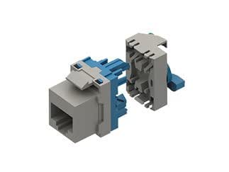 KEYSTONE ELECTRONICS 946 RJ45 Jacks - 8/8 Position Single Port Panel