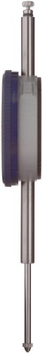 21PJawLaztL Mitutoyo 3424SB-19 Dial Indicator, #4-48 UNF Thread, 0.375" Stem Dia., Flat Back, White Dial, 0-100 Reading, 3.071" Dial Dia., 0-2" Range, 0.001" Graduation, +/-0.003" Accuracy - Image 3