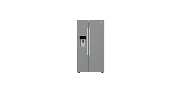 SIDE BY SIDE BEKO GN162530X NF 182X91 INOX A++ : 1016.4 ...