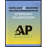 Multiple-Choice & Free-Response Questions in Preparation for the AP Biology Examination sixth edition 1934780227 Book Cover