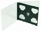 Mediaxpo Brand 10 STANDARD Black Double CD Jewel Case