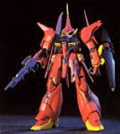 Bandai Hobby #15 AMX-107 BAWOO, Bandai HGUC Action Figure