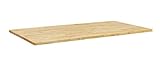 1" Thick Solid Butcher Block Maple Top - 30"D x