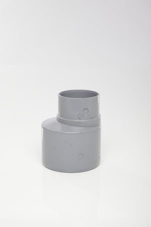 Polypipe Ring Seal Soil 110mm to Rainwater 68mm Reducer Adaptor Converter SD46g Grey