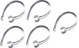 5 Samsung Ear Hook Earhooks Hooks Clip Loop (Krystl) For: Wep450 Wep460 Wep470 Wep475 Wep410 Wep185 Wep200 Wep250 Wep350 E1 (For Bluetooth Headset). Designed & Manufactured BLUETOOTH FIXER TM