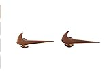 Gold Swoosh Pin Set of 2
