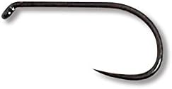 HIGH Carbon Steel, Chemical Sharpening, Razor Sharp COMPETITION Dry Fly Hooks Tenkara Tanuki (50 ct) (#18)
