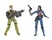 GI Joe 3.75 Hard Drive Vs. Baroness Valor Vs. Venom Action Figure 2-Pack