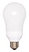 Satco S7291 15-Watt Medium Base A-Type Bulb, 2700K, 120V, Equivalent to 60-Watt Incandescent Lamp with Energy Star Rated , White