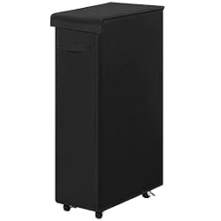 Chrislley 65L Slim Laundry Hamper with Lid Narrow