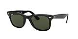 Ray-Ban Unisex Sunglasses Black Frame, Green