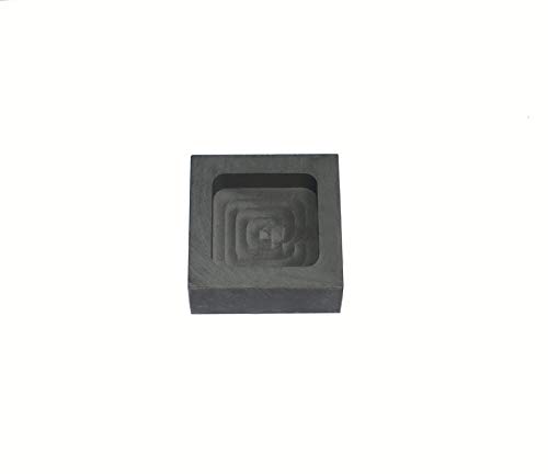 Graphite Ingot Mold Melting Casting Mould for Gold Silver Nonferrous Metal(200g)