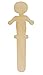 Juvale 100-Pack Wooden People-Shaped Craft Stick Set, 5.8 x 2 x 0.1 Inch DIY Arts, Crafts & Projects Supplies