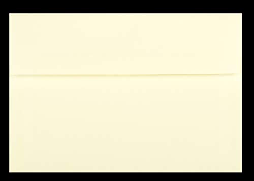 Ivory Cream 50 Boxed A2 (4-3/8 x 5-3/4) Envelopes for 4 1/8 X 5 1/2 Response Cards, Invitations, Announcements Showers Wedding from The Envelope Gallery - Thumbnail 4