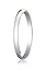 Womens Platinum, 2.0mm Traditional Dome Oval Ring