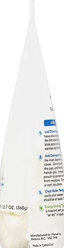 PLANET AUTOMATIC FREE & CLEAR DISHWASHER PACS, 12.7 OUNCE