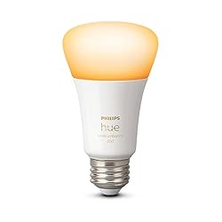 Philips Hue White A19 Single LED Bulb Works with