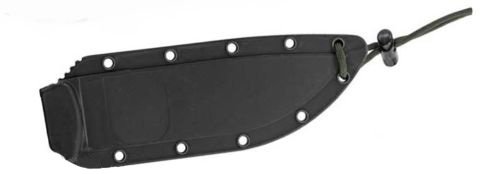 ESEE Knives 6P-B Plain Edge Full Tang Fixed Blade Knife and Sheath with Grey Micarta Handle for Outdoor Survival, Camping and Hunting