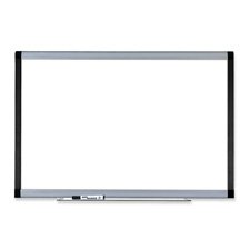 Lorell Magnetic Dry-Erase Board, 8 by 4-Feet, Silver/Ebony
