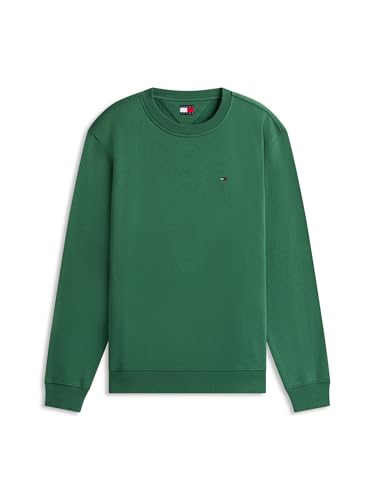 TJM Reg S Flag Crew Dm0Dm20741 Pull en Molleton pour Homme, Vert (pin ombré), M