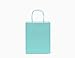 12CT Medium Pastel Assorted Biodegradable, Food Safe Ink & Paper, Premium Quality Paper (Sturdy & Thicker), Kraft Bag with Colored Sturdy Handle (Pastel, 12Ct Medium)