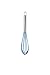 Wired Whisk Set-COMMERCIAL KITCHEN GRADE - 3pc Silicone Whisk Set - Stainless Steel and Silicone NON-SLIP COATED