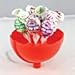 CHARMS GIANT BLOW POP Oversized container holds 8 Hard Candy Lollipops (Single)