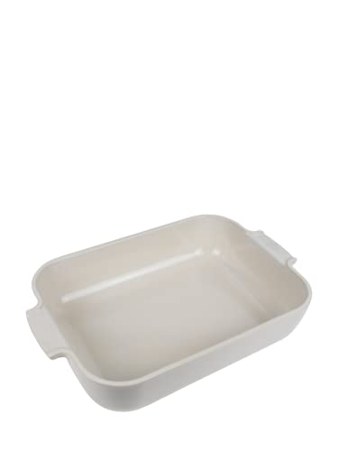 Ceramic Rectangular Baker Ecru, 36 cm – 14.25in