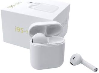 Gultech I9 TWS Bluetooth Version 5.0 Wireless Earphones with Portable Charging Case, Portable Bluetooth Earphones White