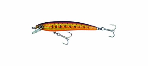 Yo-Zuri Pin's Minnow Sinking Lure, Purple Brown Trout, 2 3/4