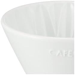 CAFEC SANYO CFD-4WH Flower Dripper Cup4 White