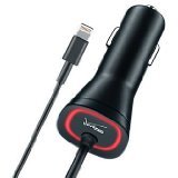 Verizon 2.1A Vehicle Charger for Apple Lightning Device, Black